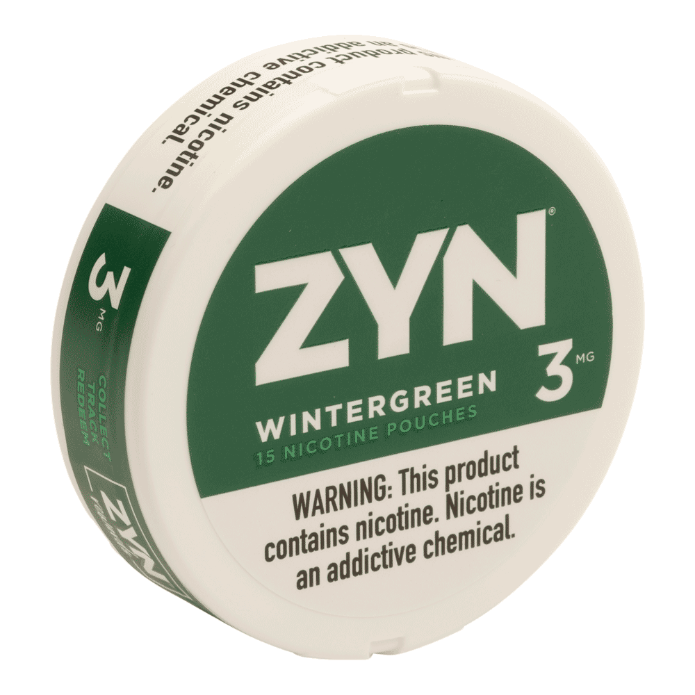 Wintergreen 3MG Nicotine Pouches, , cigars
